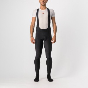 Castelli VELOCISSIMO 5 Men Bib Tights Black / Red | MVBK21047