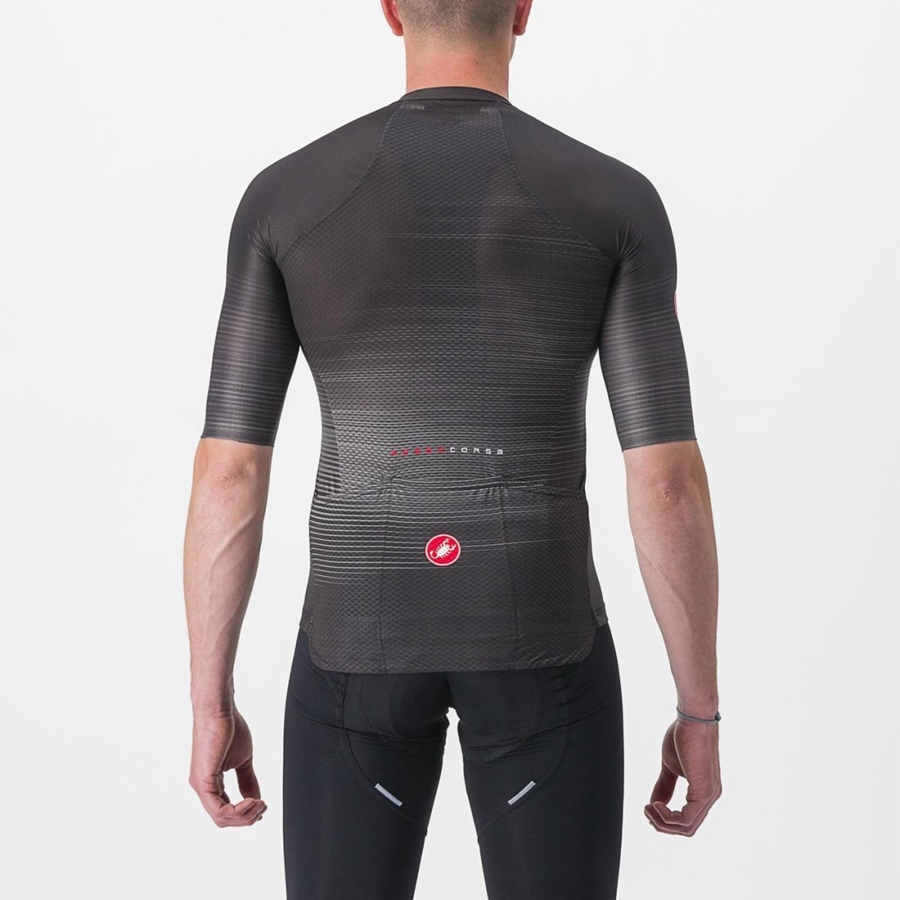 Castelli AERO RACE 6.0 Men Jersey Black | JKDR61293