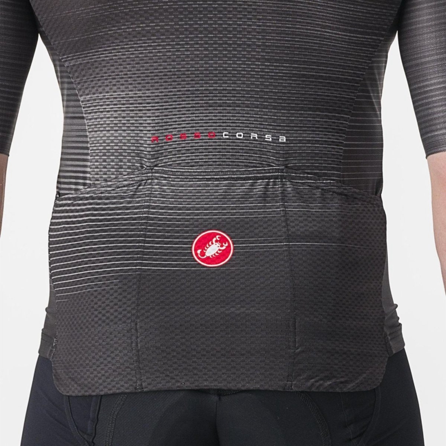 Castelli AERO RACE 6.0 Men Jersey Black | JKDR61293