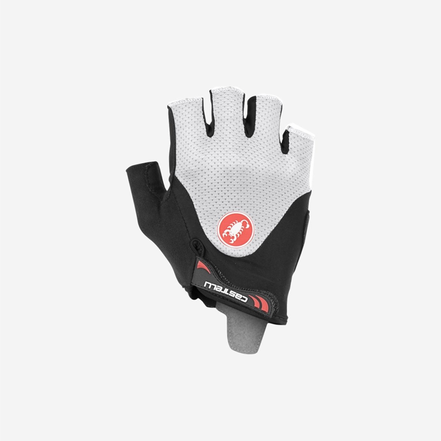 Castelli ARENBERG GEL 2 Men Gloves Black / White | ZCIV95320