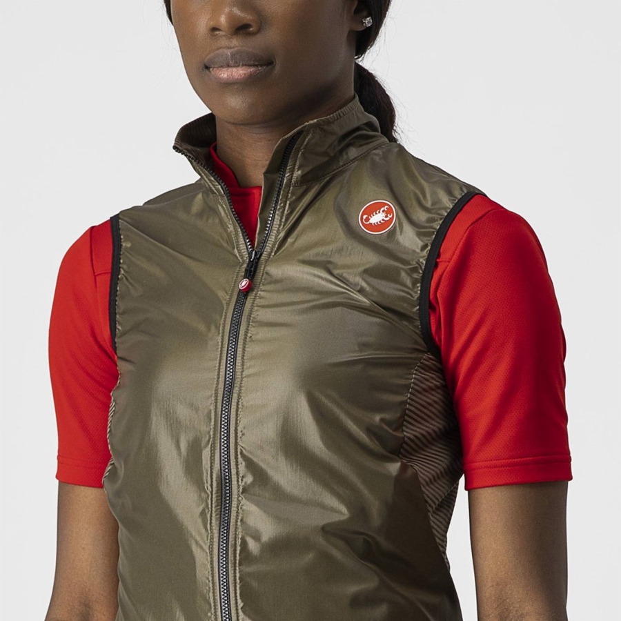 Castelli ARIA W Women Vest Brown | BRKW09768