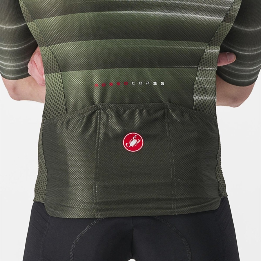 Castelli CLIMBER'S 3.0 SL2 Men Jersey Deep Green | DGFX65814