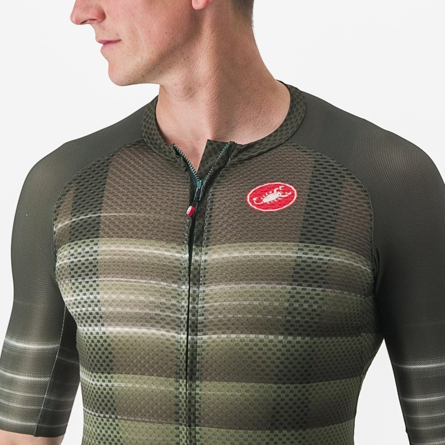 Castelli CLIMBER'S 3.0 SL2 Men Jersey Deep Green | DGFX65814