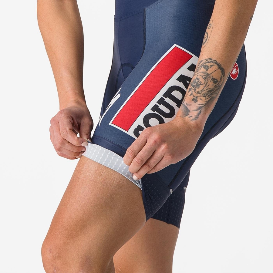 Castelli COMPETIZIONE W Women Shorts Blue / White | TJUS43782