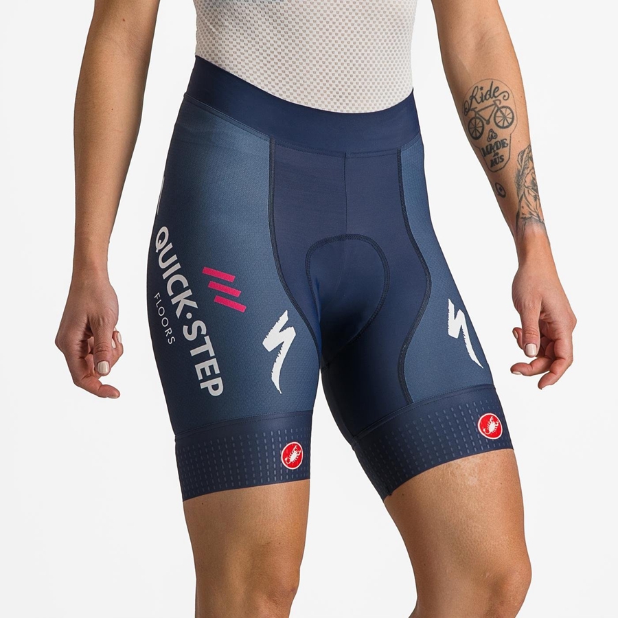 Castelli COMPETIZIONE W Women Shorts Blue / White | TJUS43782