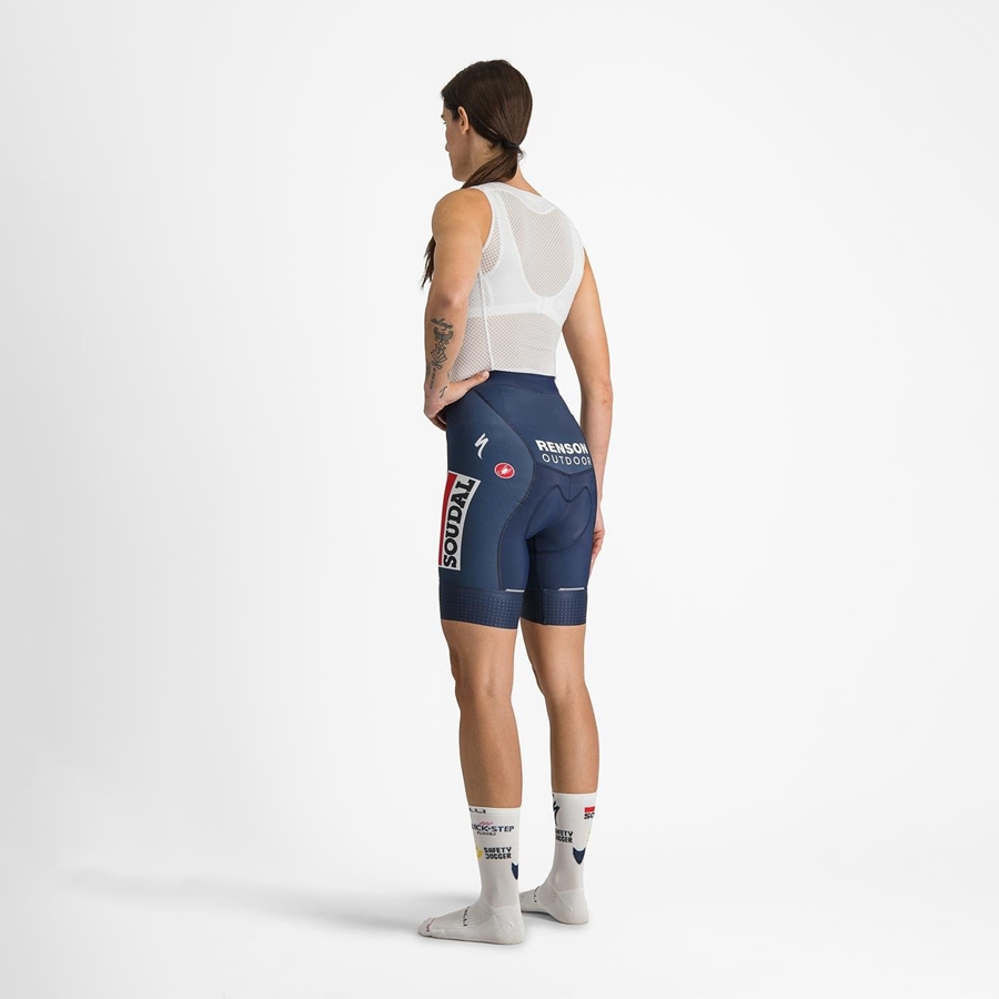 Castelli COMPETIZIONE W Women Shorts Blue / White | TJUS43782