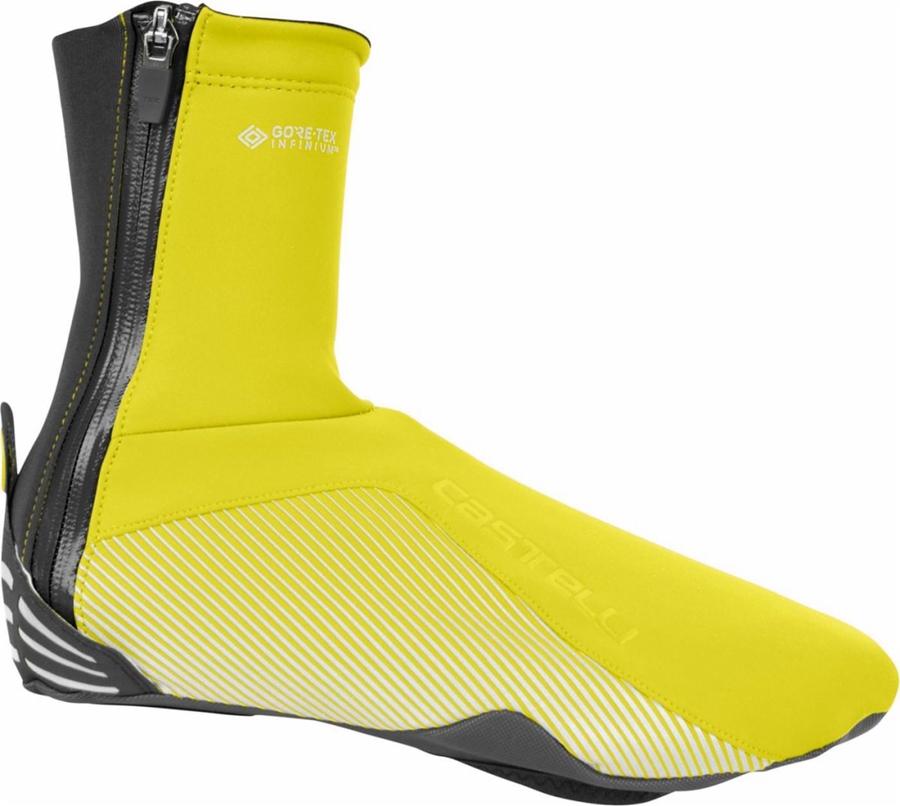 Castelli DINAMICA W Women Shoecovers Yellow | GITU47261