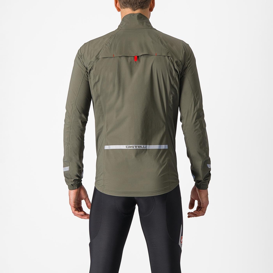 Castelli EMERGENCY 2 RAIN Men Protection Green | FHNM63179