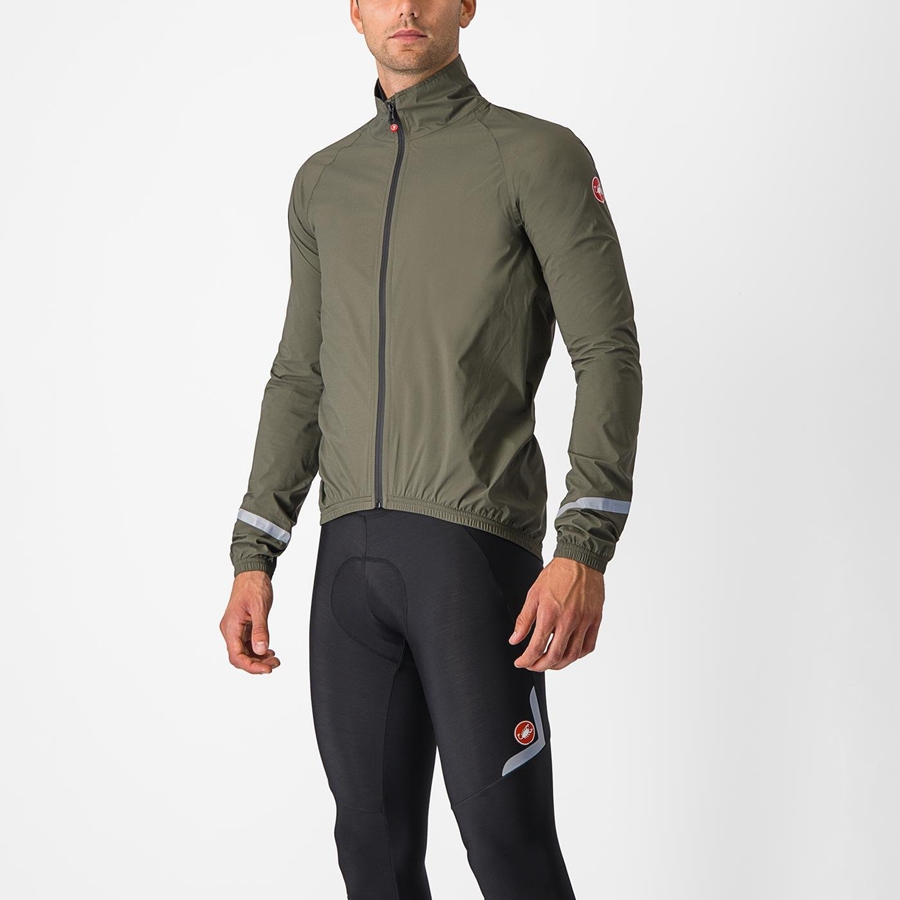 Castelli EMERGENCY 2 RAIN Men Protection Green | FHNM63179