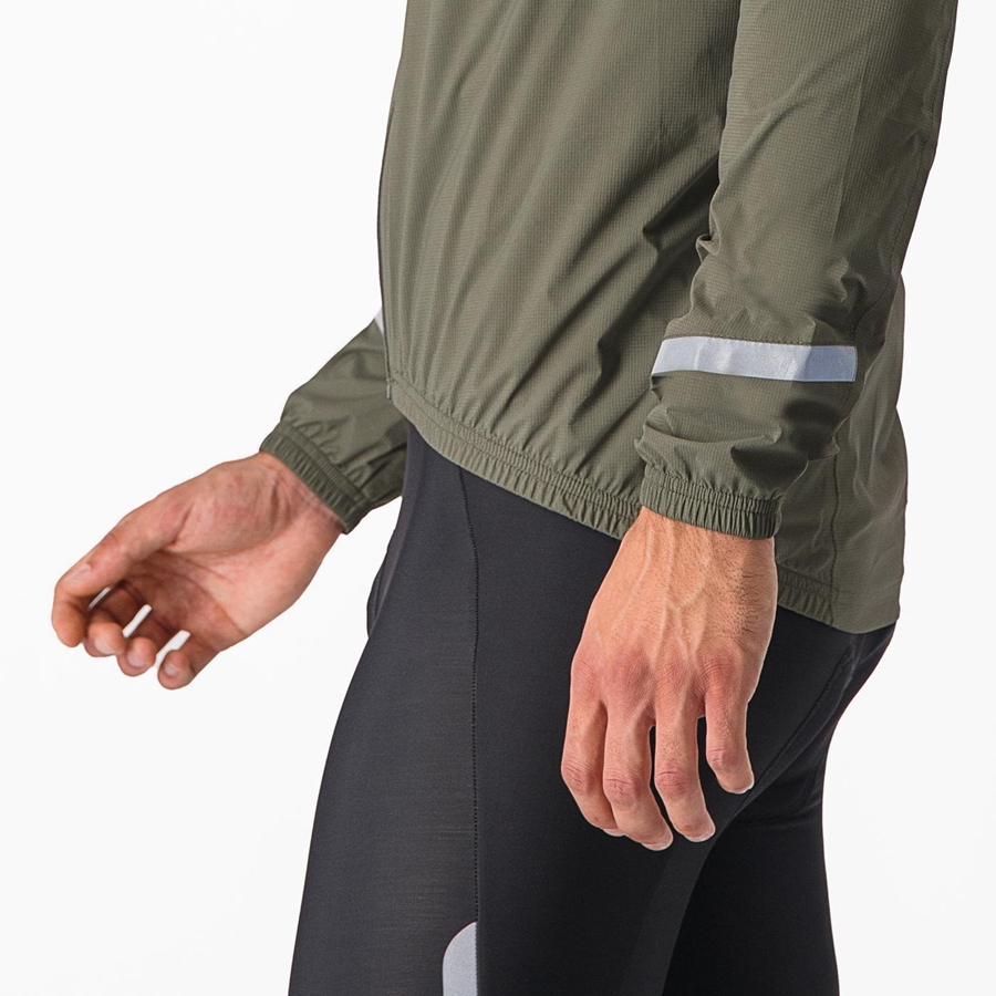 Castelli EMERGENCY 2 RAIN Men Protection Green | FHNM63179