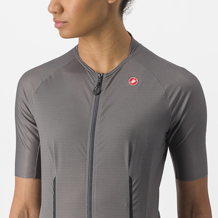 Castelli ENDURANCE W Women Jersey Grey | FPNZ08637