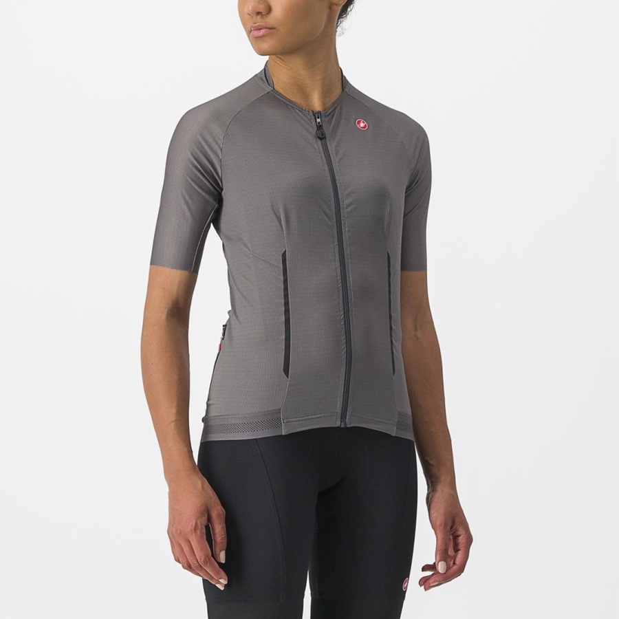 Castelli ENDURANCE W Women Jersey Grey | FPNZ08637