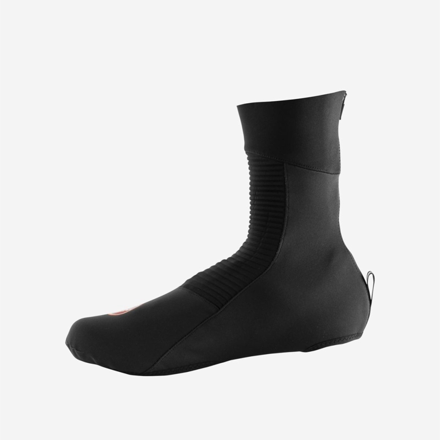 Castelli ENTRATA Men Shoecovers Black | XEUC50814