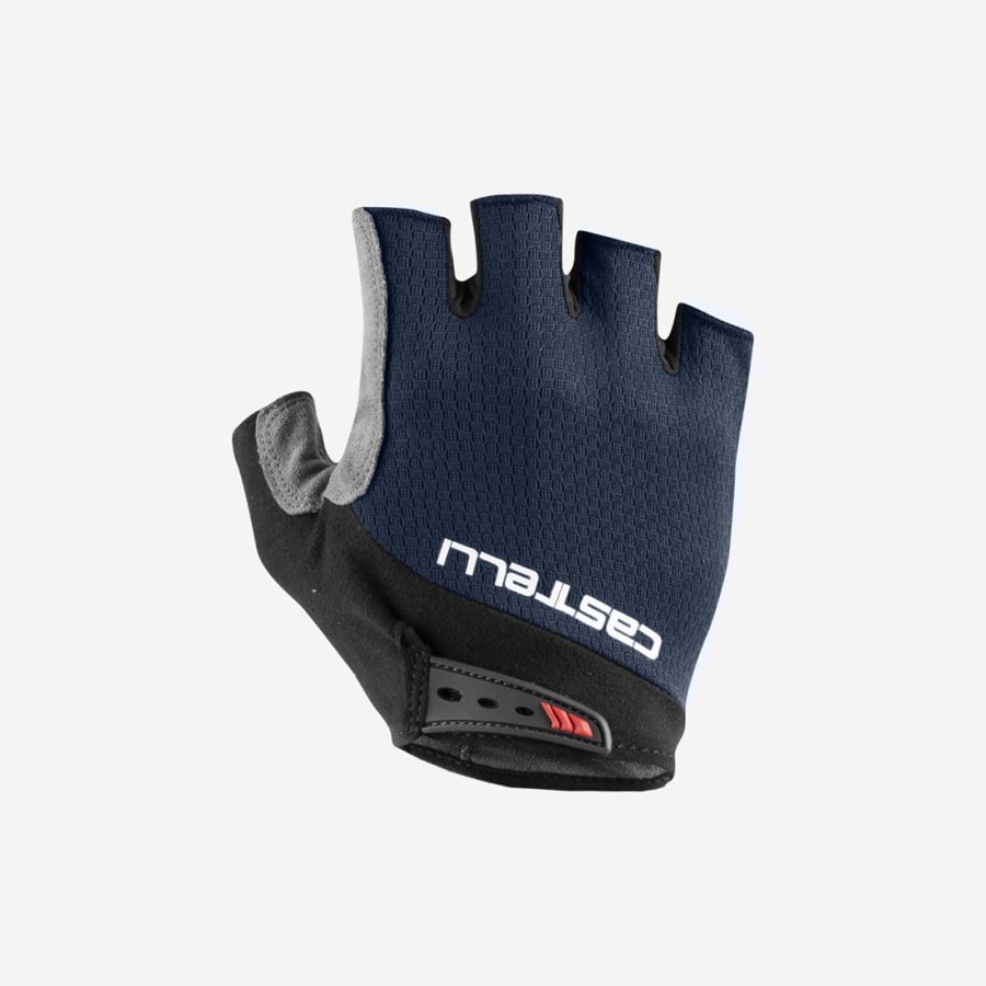 Castelli ENTRATA V Men Gloves Blue | SRPK81205