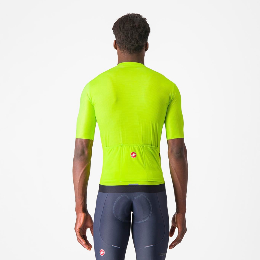 Castelli ESPRESSO Men Jersey Light Green / Deep Green | QEDG45230