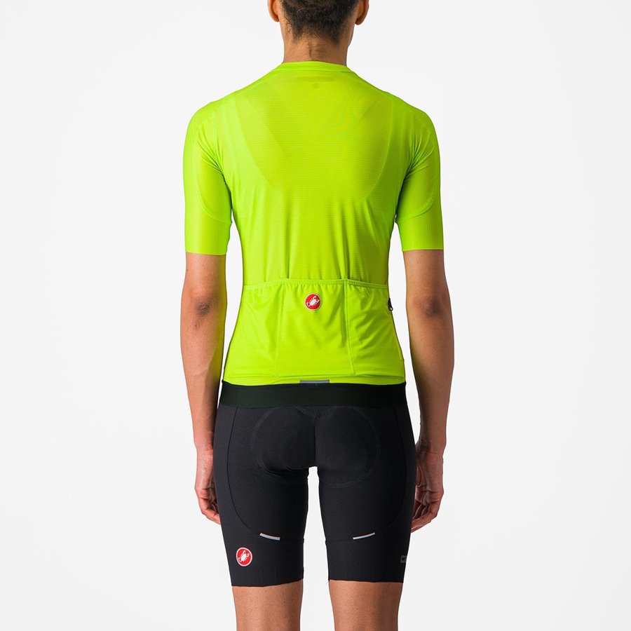 Castelli ESPRESSO W Women Jersey Light Green / Deep Green | GKLP02874