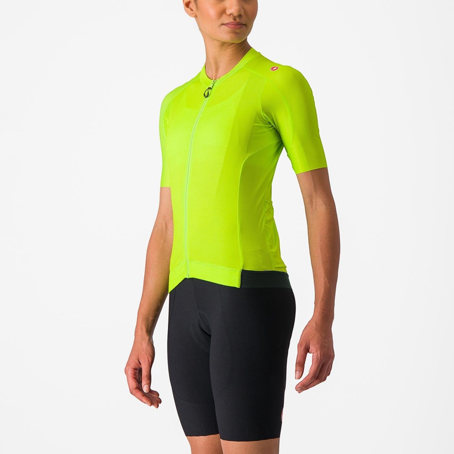 Castelli ESPRESSO W Women Jersey Light Green / Deep Green | GKLP02874