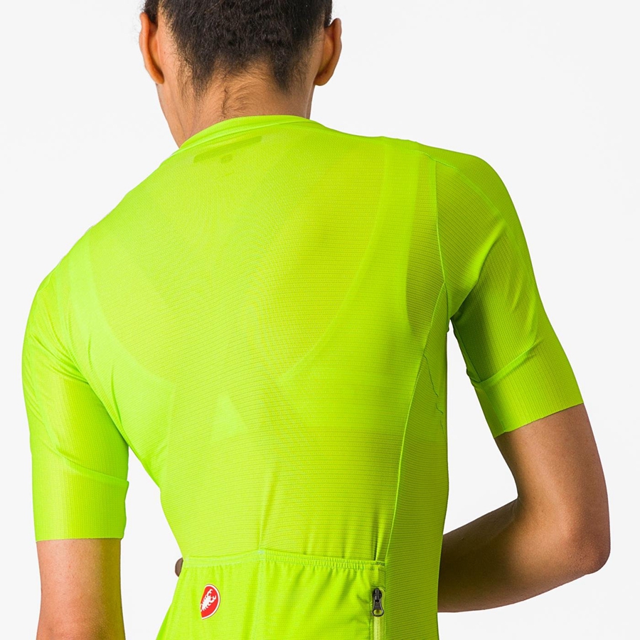 Castelli ESPRESSO W Women Jersey Light Green / Deep Green | GKLP02874