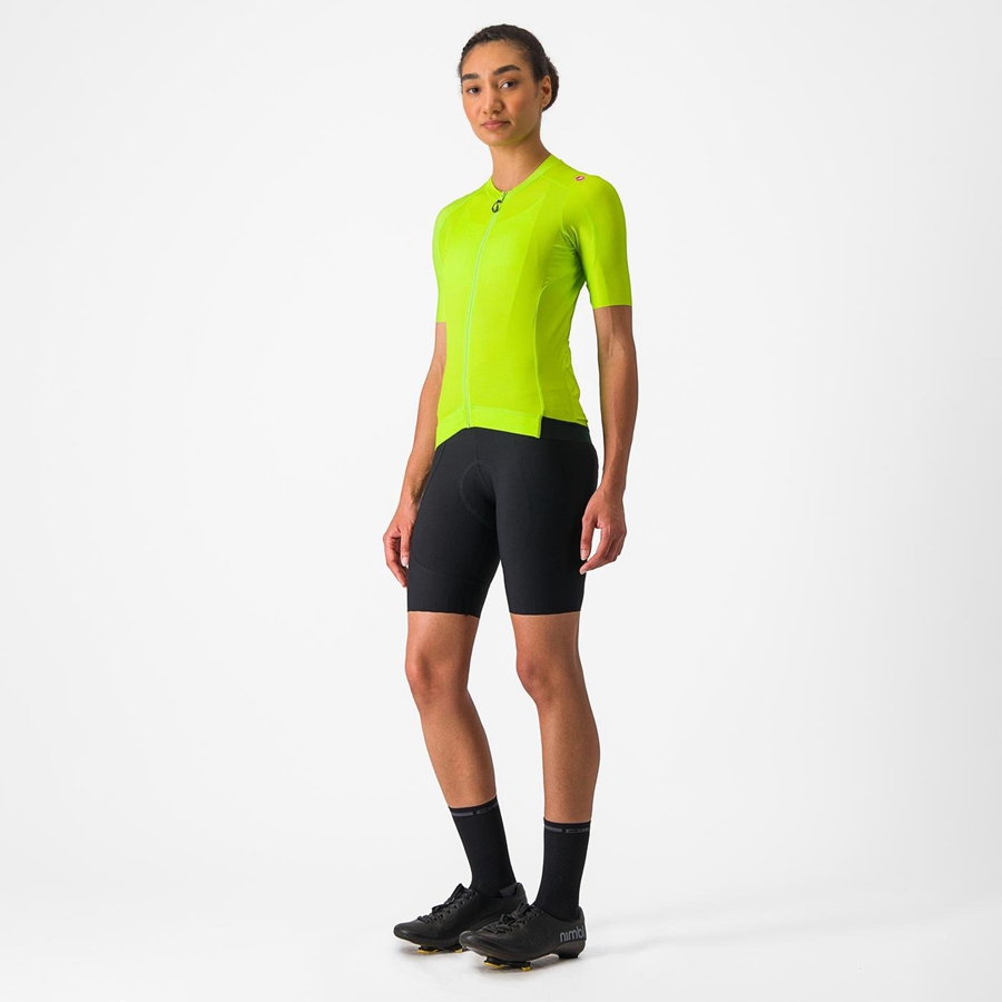 Castelli ESPRESSO W Women Jersey Light Green / Deep Green | GKLP02874