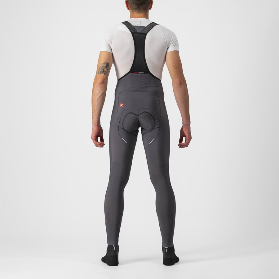 Castelli FREE AERO RC Men Bib Tights Dark Grey | LNOI85623