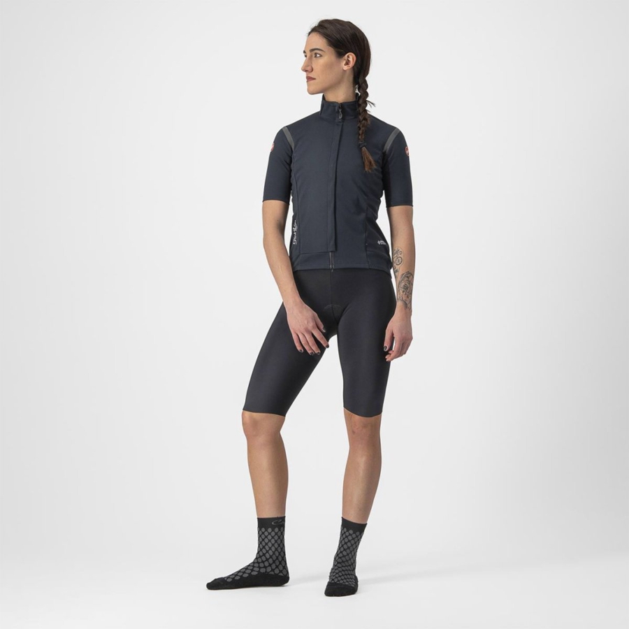 Castelli GABBA RoS 2 W Women Jackets Black / Black | LEHP08342