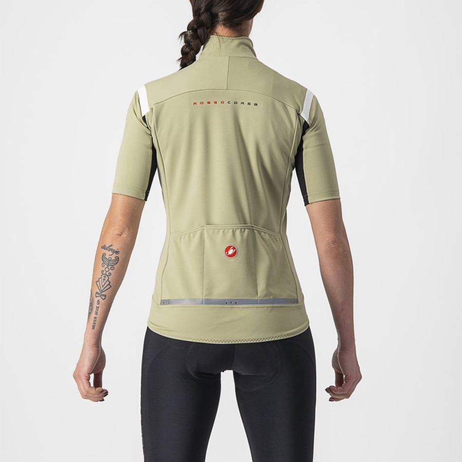 Castelli GABBA RoS 2 W Women Jackets Green | RWDB75809