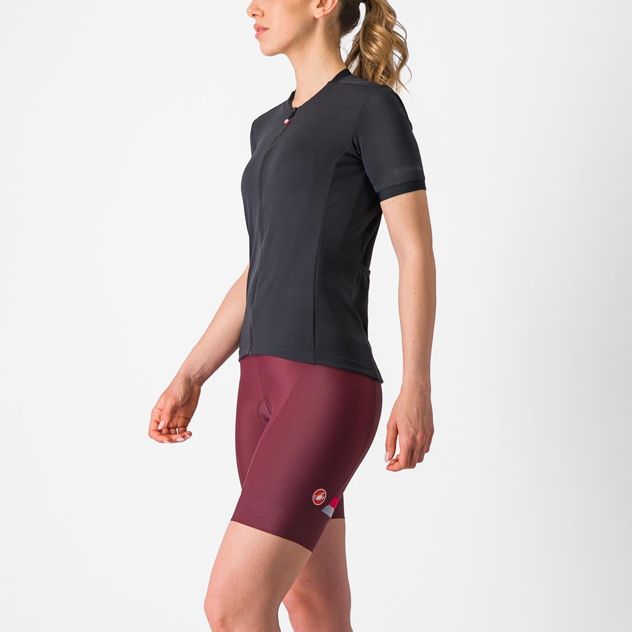 Castelli LIBERA Women Jersey Black | RAUZ63790