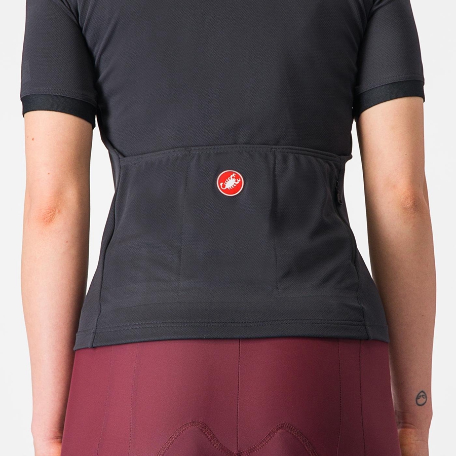 Castelli LIBERA Women Jersey Black | RAUZ63790