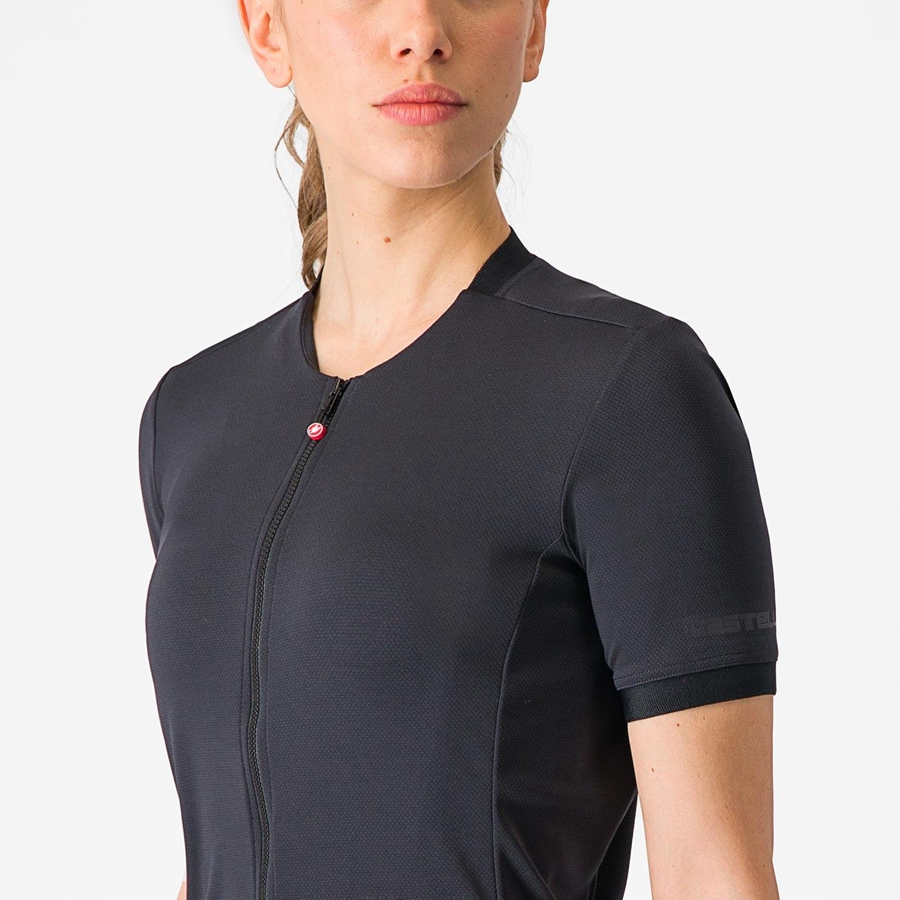 Castelli LIBERA Women Jersey Black | RAUZ63790