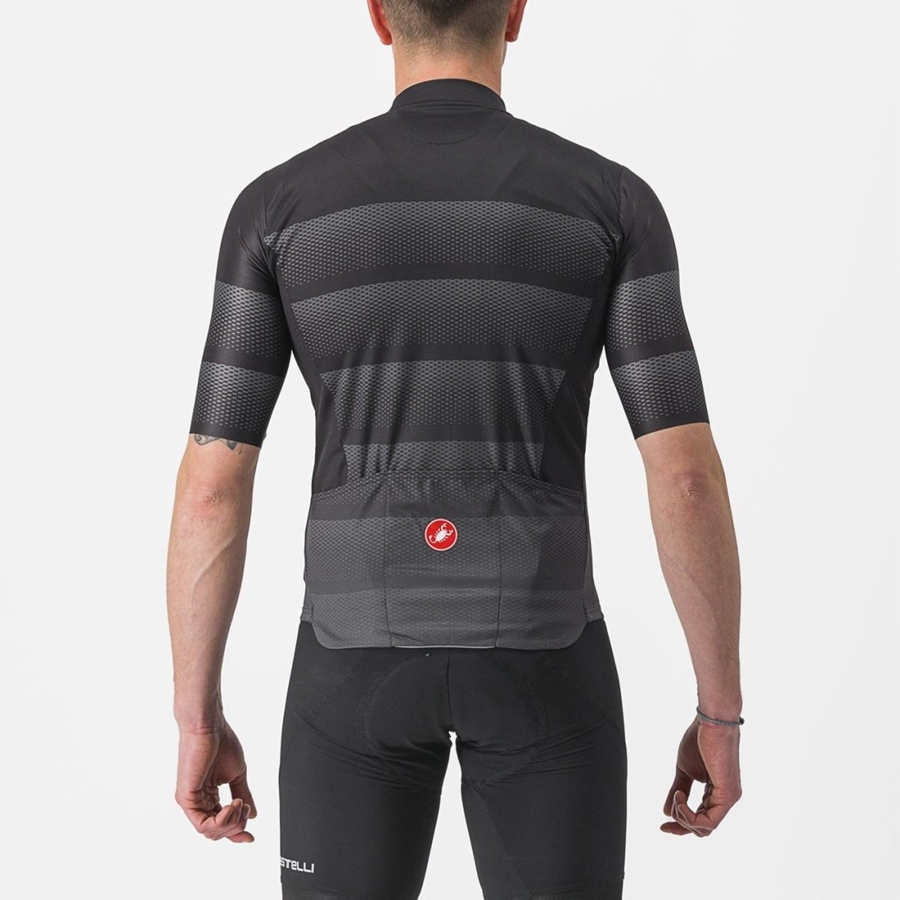 Castelli LIVELLI Men Jersey Black | VQZG07325