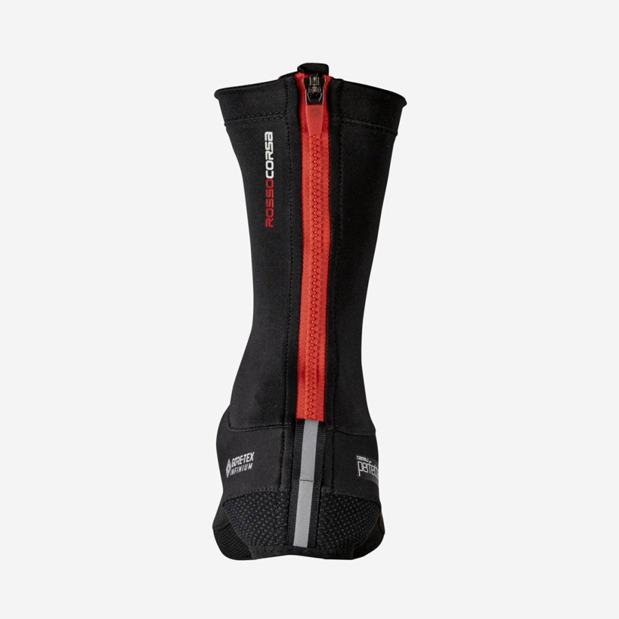 Castelli PERFETTO Women Shoecovers Black | VJLW96345