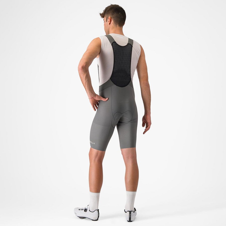 Castelli PREMIO Men Bib Shorts Grey | CMIG45738