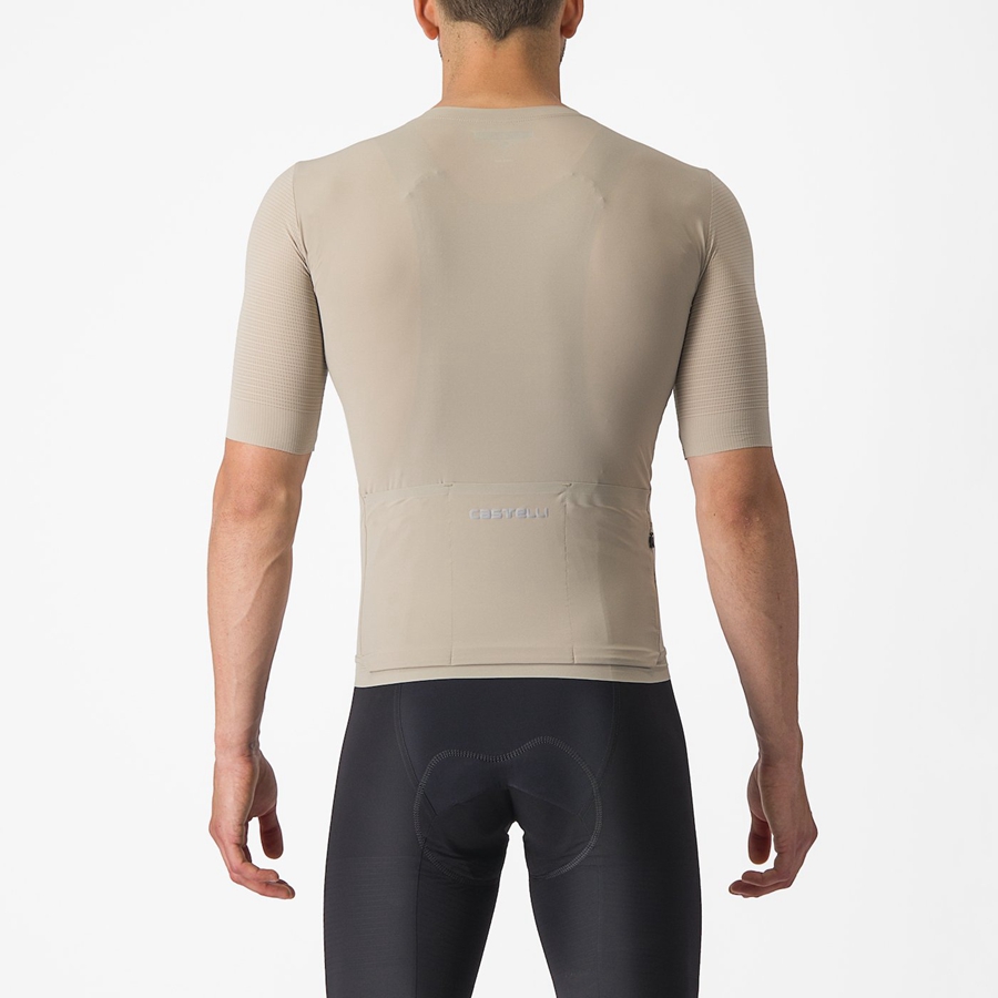 Castelli PREMIO Men Jersey Grey | FMPT87263