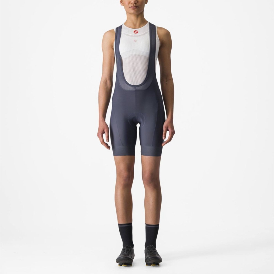 Castelli PRIMA Women Bib Shorts Blue | WSCQ19520