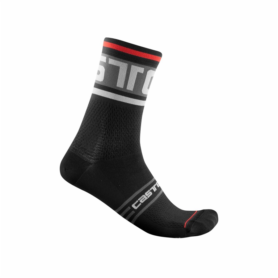 Castelli PROLOGO 15 Men Socks Black | CTRN61574