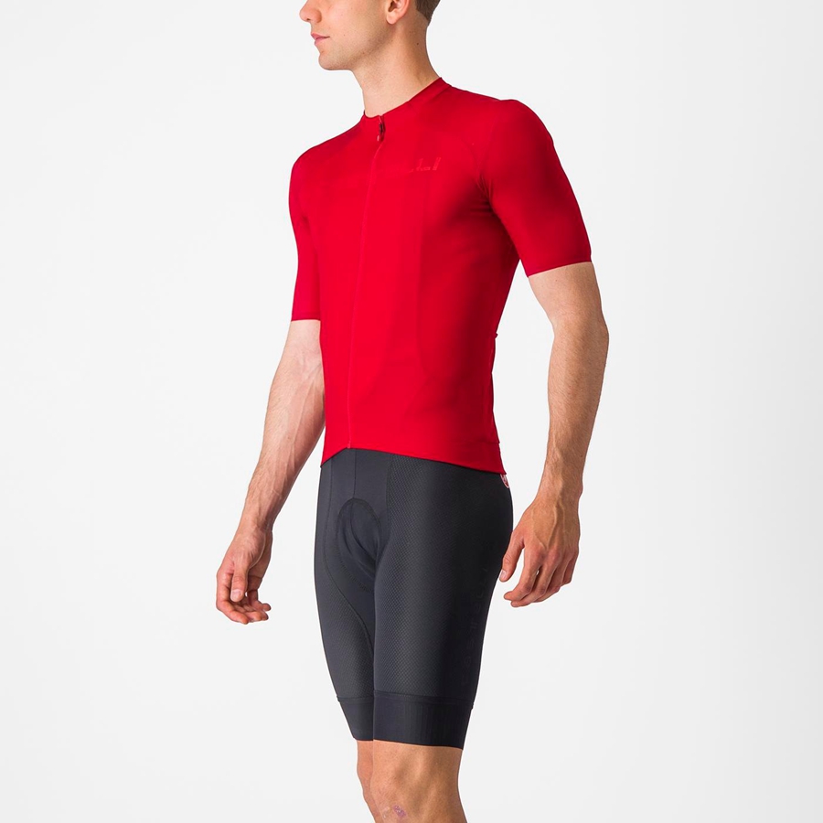 Castelli PROLOGO LITE Men Jersey Red | MTLW35610