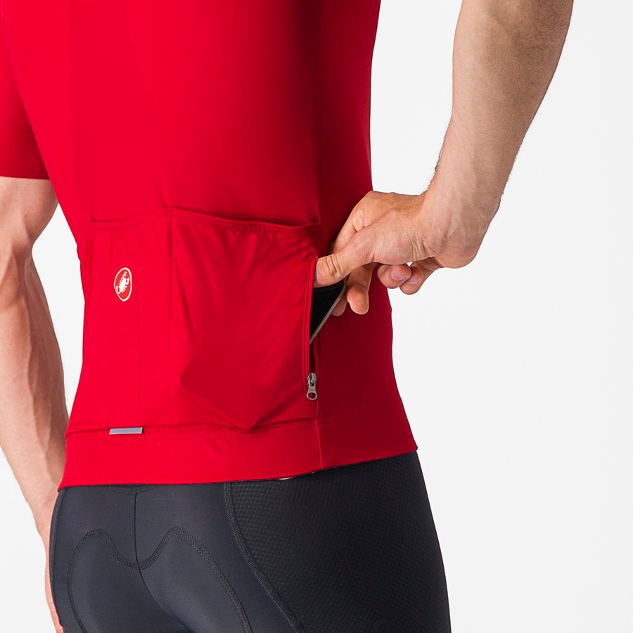 Castelli PROLOGO LITE Men Jersey Red | MTLW35610