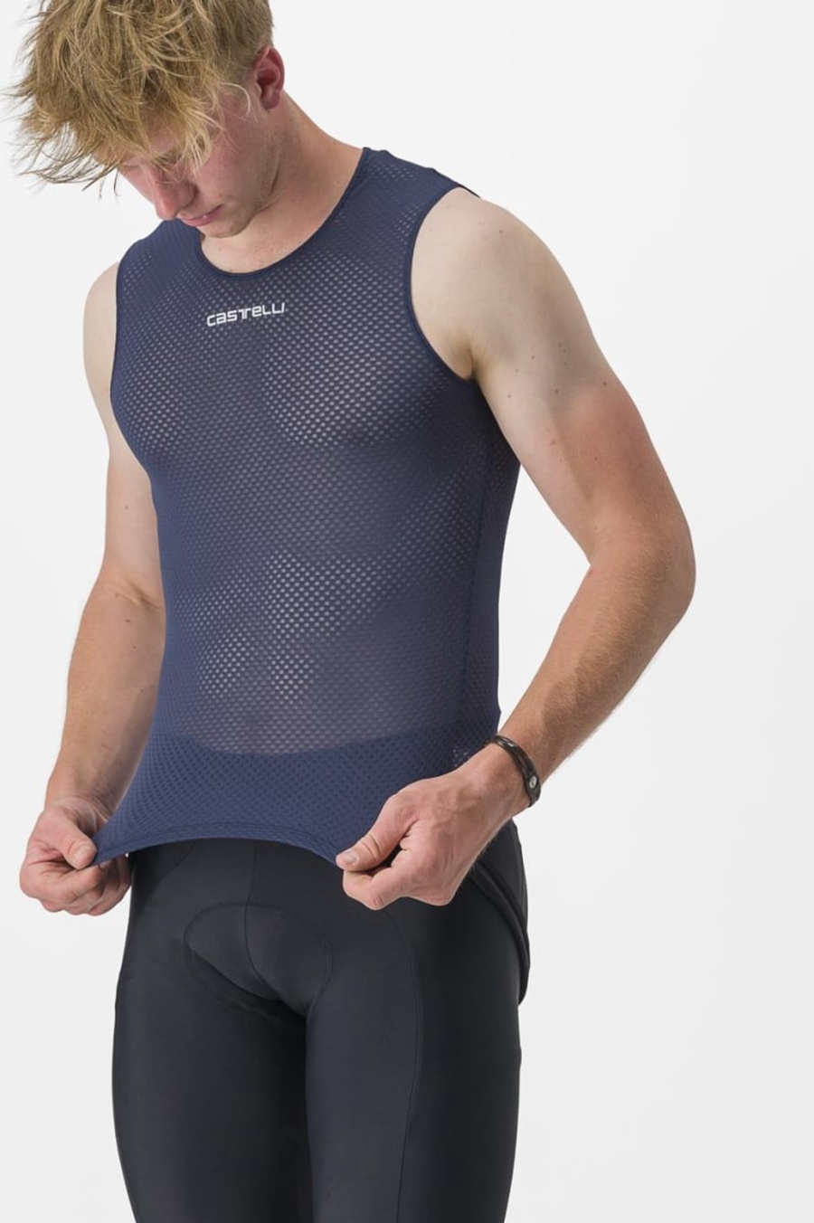 Castelli PRO MESH 2.0 SLEEVELESS Men Base Layer Blue | WAIR08613