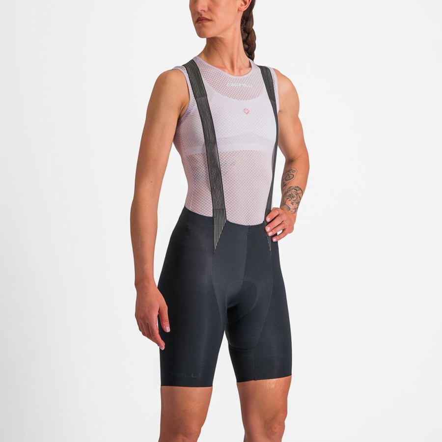 Castelli PRO MESH W SLEEVELESS Women Base Layer Purple White | SNGQ87695