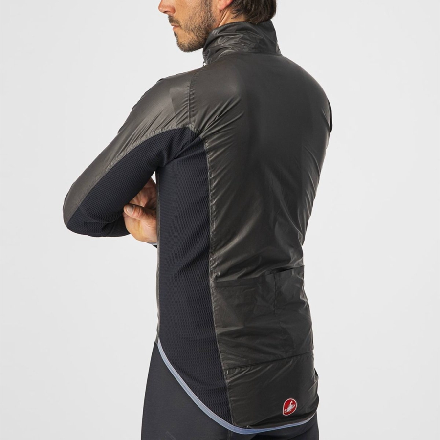 Castelli SLICKER PRO Men Protection Black | THGX58176