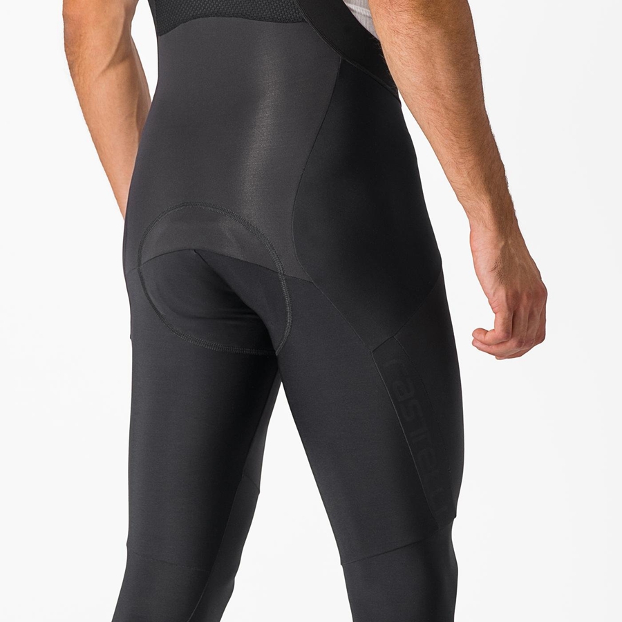 Castelli SORPASSO RoS Men Bib Tights Black | RZLW89503