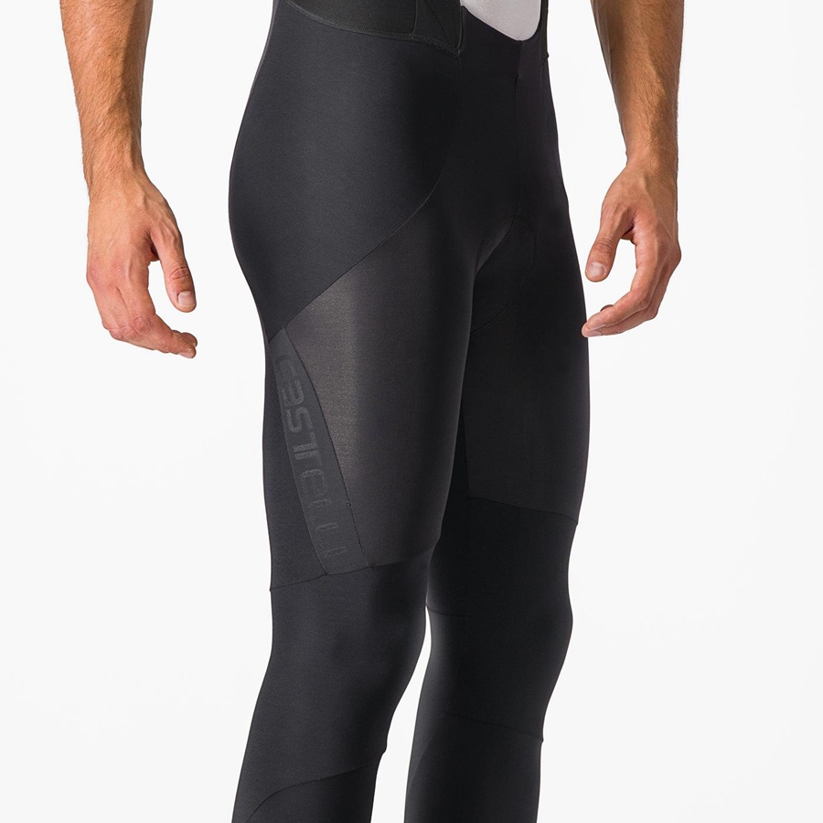 Castelli SORPASSO RoS Men Bib Tights Black | RZLW89503