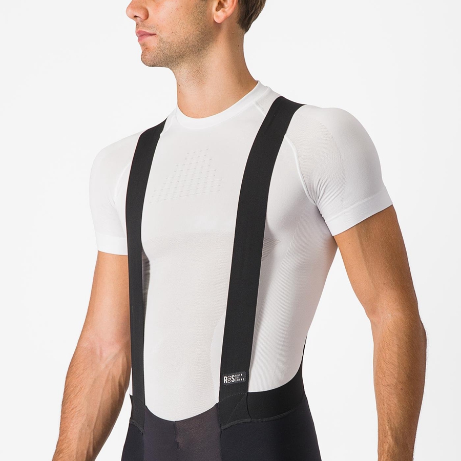 Castelli SORPASSO RoS Men Bib Tights Black | RZLW89503