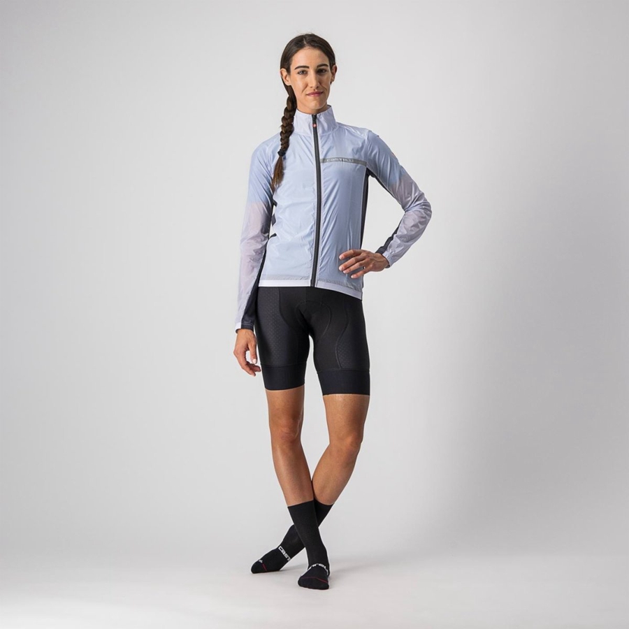 Castelli SQUADRA STRETCH W Women Protection Silver Grey / Dark Grey | HYIP46329