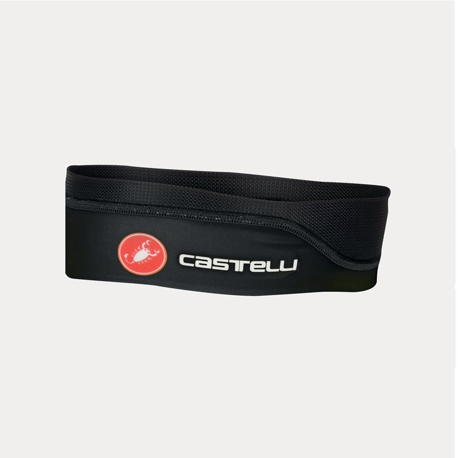 Castelli SUMMER Men Headband Black | ZJEN78593