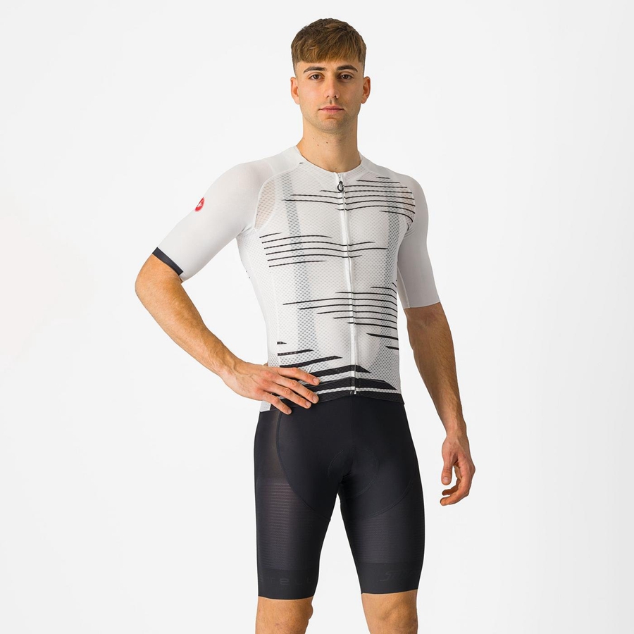 Castelli SUPERLEGGERA Men Bib Shorts Black | YXAB18709