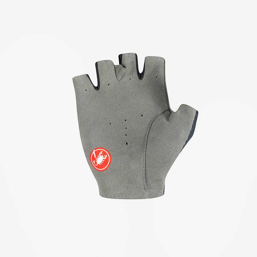 Castelli SUPERLEGGERA SUMMER. Men Gloves Black | RMFH79408