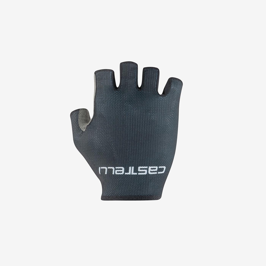 Castelli SUPERLEGGERA SUMMER. Men Gloves Black | RMFH79408