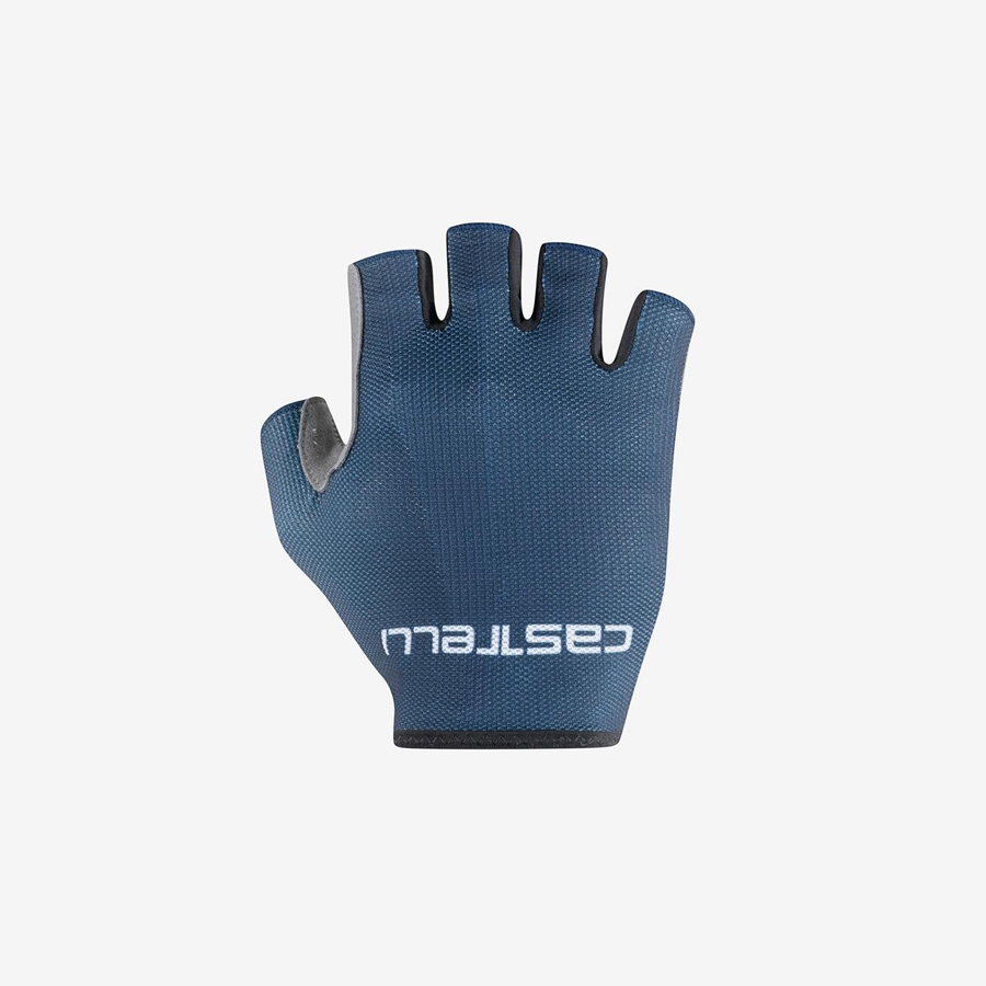 Castelli SUPERLEGGERA SUMMER. Men Gloves Blue | PMWS15389