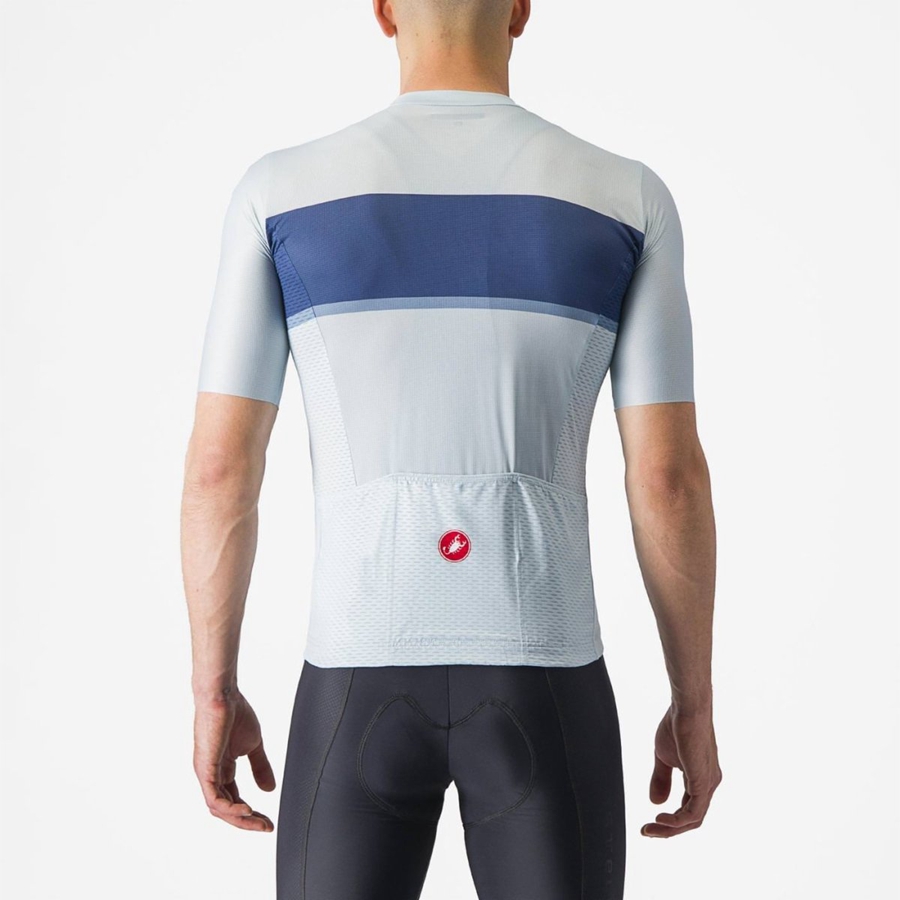 Castelli TRADIZIONE Men Jersey Blue / Blue / Grey | EKGB16407